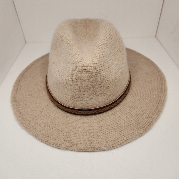 Wool Felt Outback Western Style Cowboy Hat Australian Crushable Sun Hat Beach - Picture 3 of 9